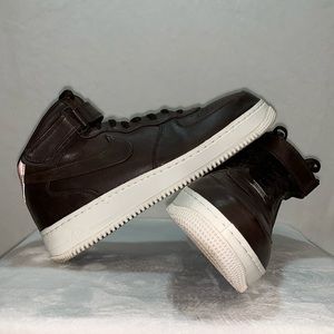 Nike Air Force 1 Mid NikeLab Velvet Brown men’s size 12 RARE!